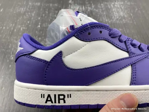 Official Maikesneakers 1 AIR JORDAN TRAVIS CUSTOM X X SCOTT OFF-WHITE DM7890-386 0512